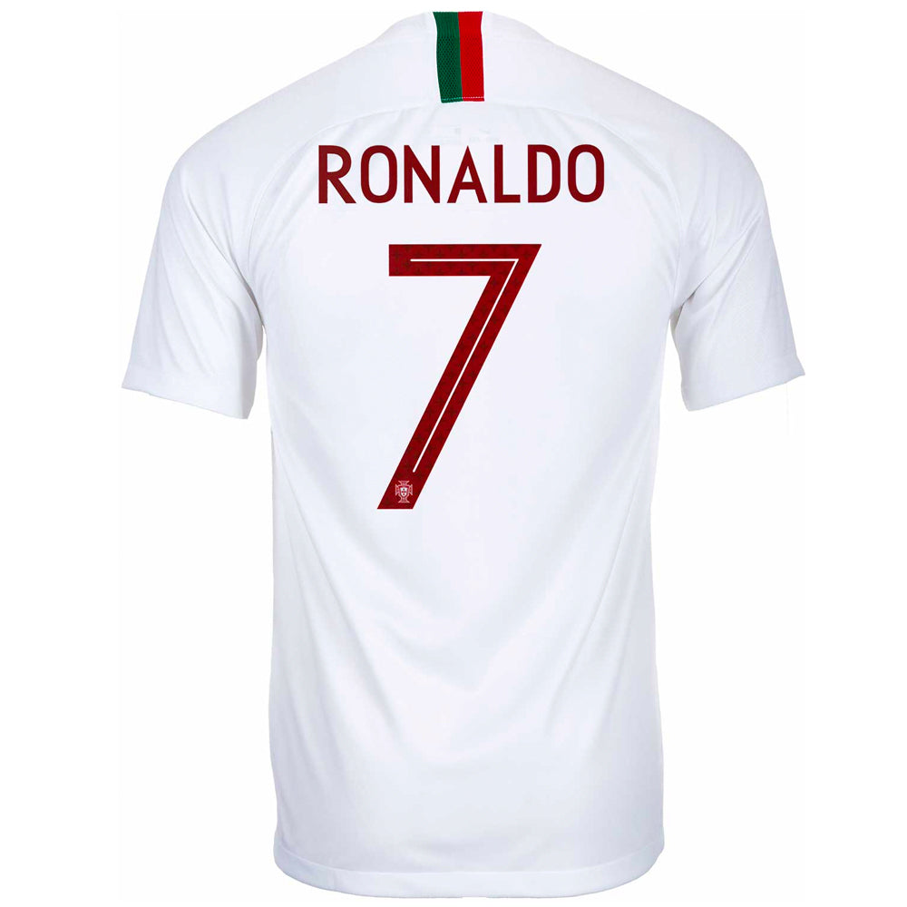 Football Azteca, 2018/19 Portugal Away Ronaldo #7 Official Nameset