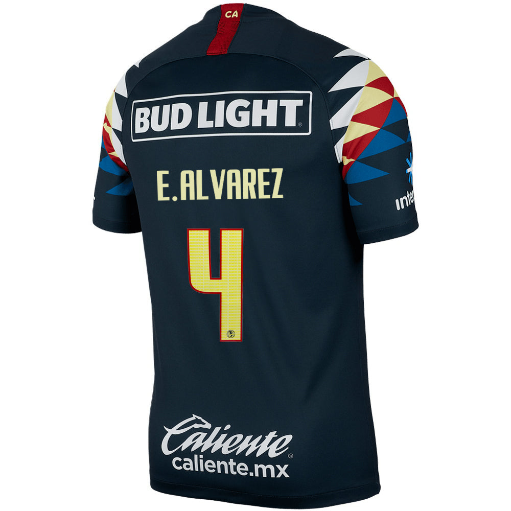 Soccer aztèque, 2019/20 Club America E. Alvarez #4 Away Nom officiel