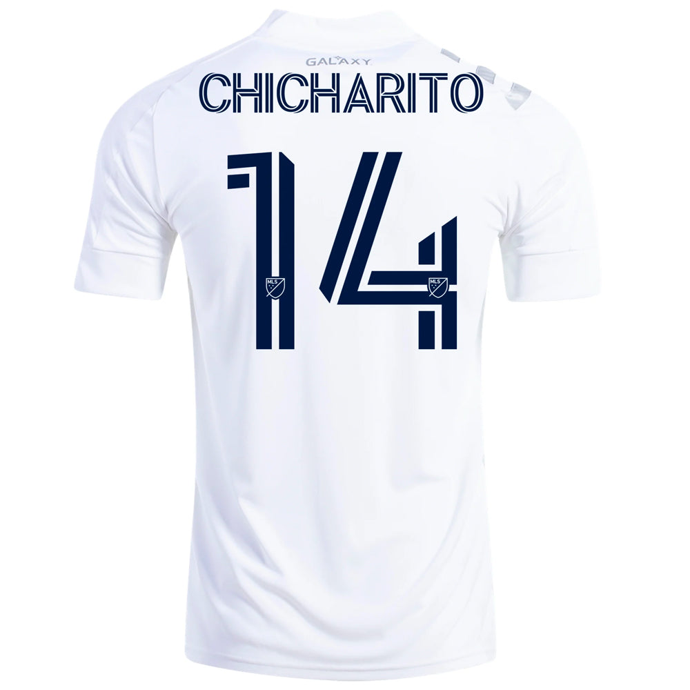 Football Azteca, 2020/21 LA Galaxy Home Chicharito #14 Official Nameset