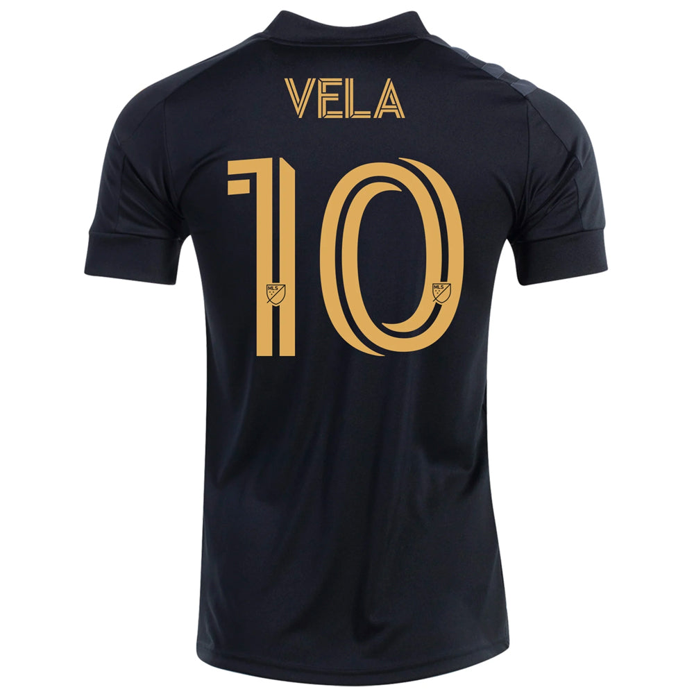 Football Azteca, 2020/21 LAFC Home Carlos Vela #10 Official Nameset