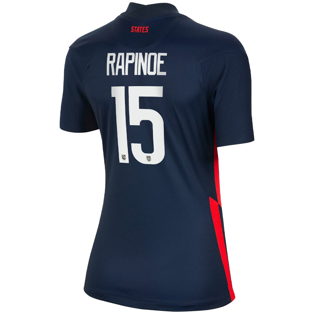 Soccer aztèque, 2020/21 Women's USA Megan Rapinoe Away #15 Official Nameset