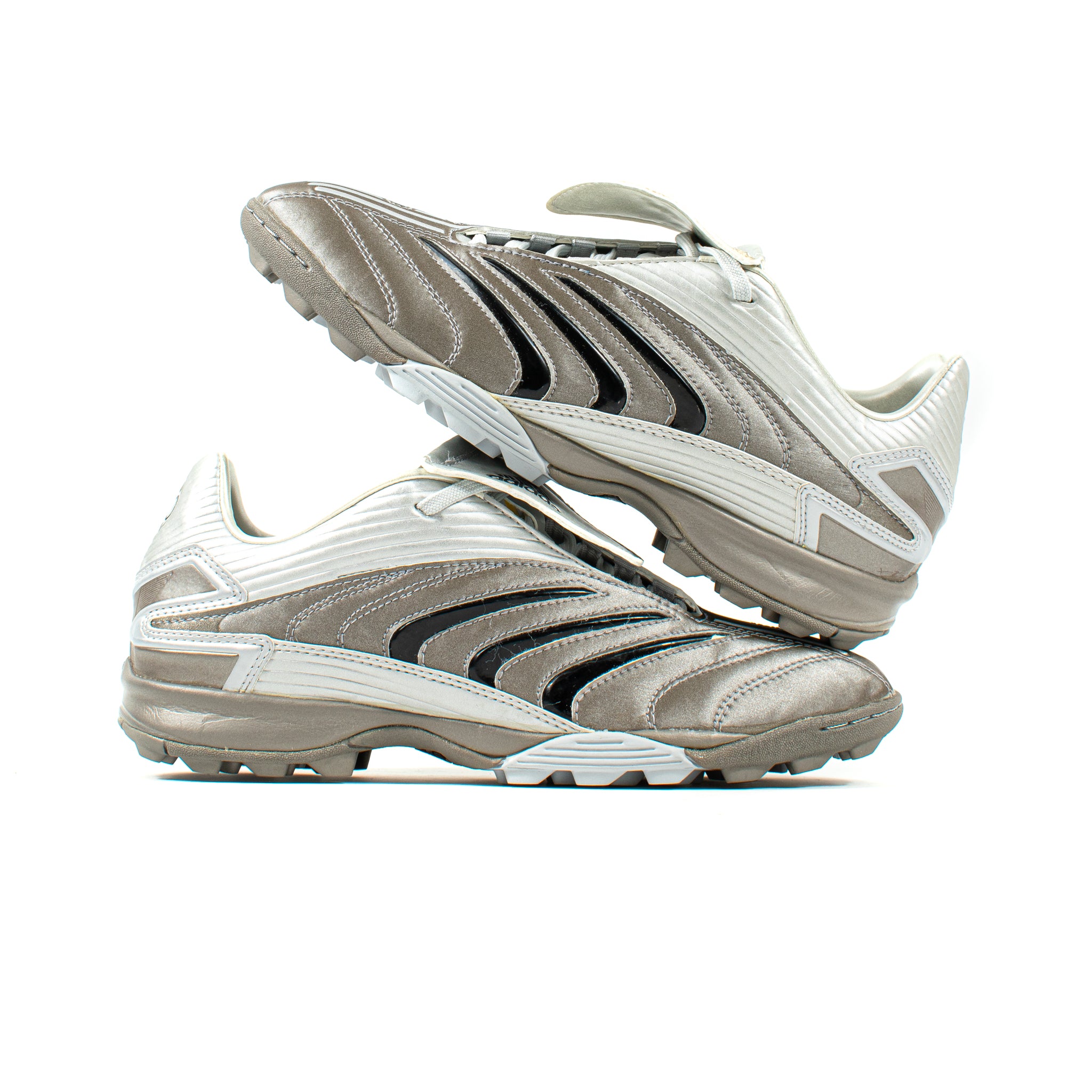 Crampons de football classiques, Adidas Predator Absolion Turf Silver FG