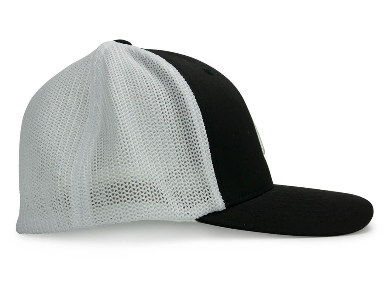 FLEXFIT, Azteca Soccer Mesh Cap Black/White