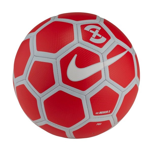 Nike, Ballon de Futsal Nike Menor X Bright Crimson/Pure Platinum