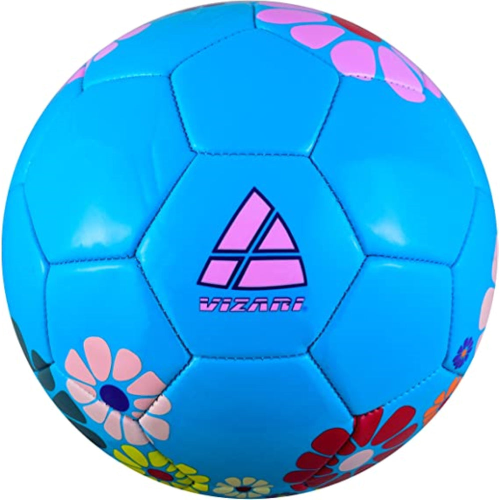 Vizari Sports, Ballon de football Blossom-Bleu/Rose