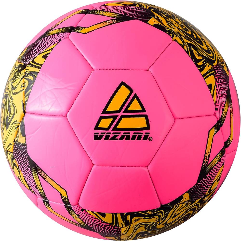 Vizari Sports, Ballon de football Toledo - rose/jaune fluo