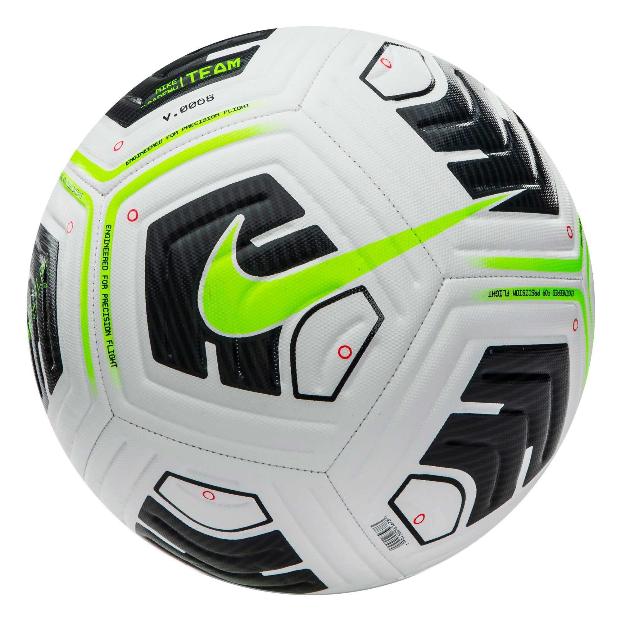 Nike, Ballon d'équipe Nike Academy Blanc/Noir/Volt