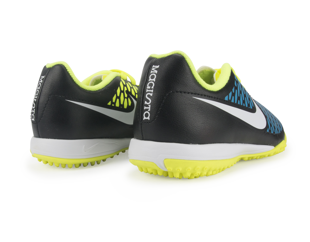 Nike, Chaussures de football Nike Kids Magista Onda Turf Black/Volt/Blue Lagoon