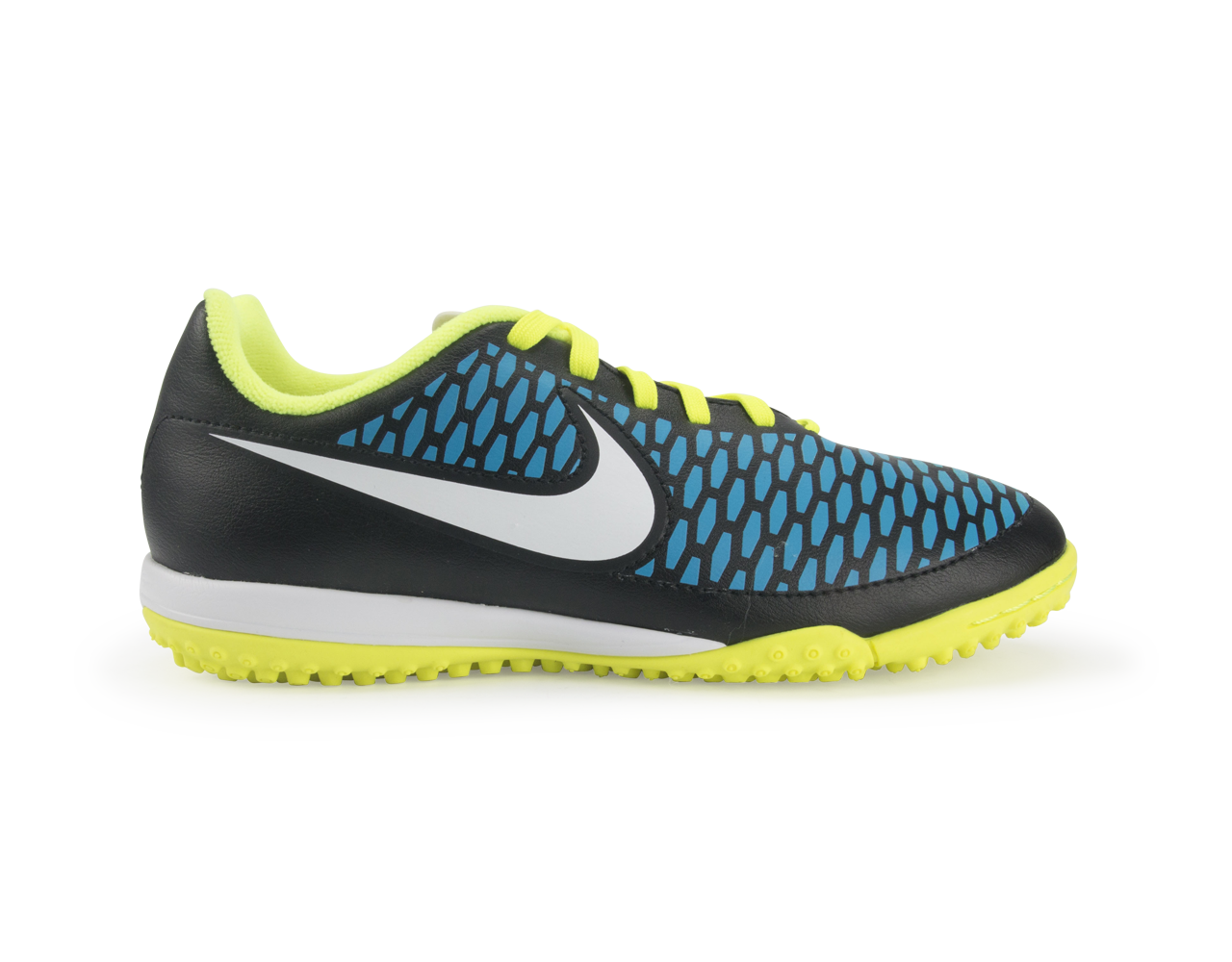 Nike, Chaussures de football Nike Kids Magista Onda Turf Black/Volt/Blue Lagoon