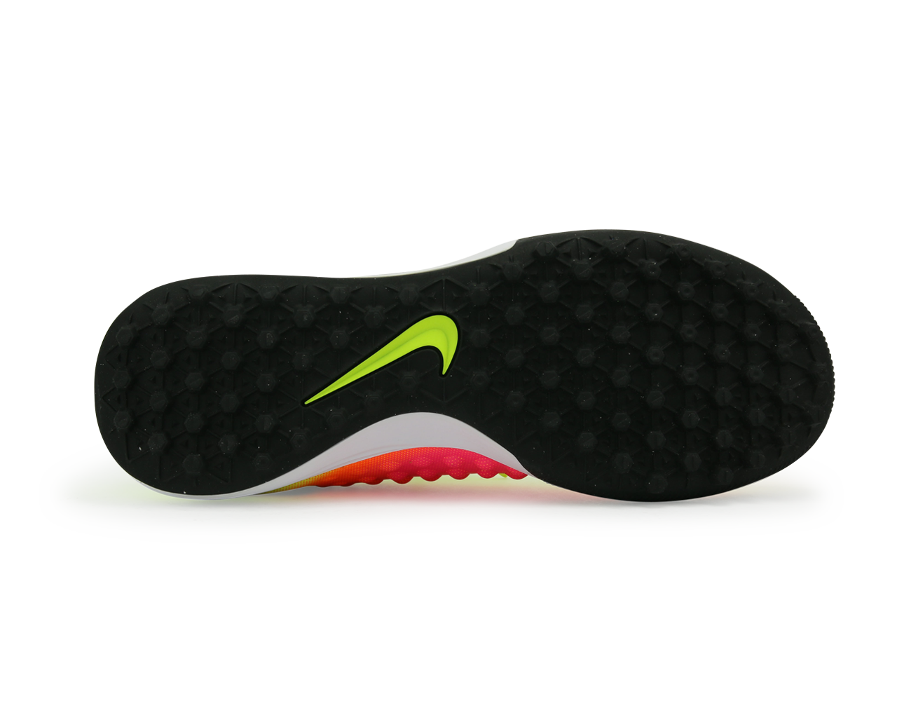 Nike, Chaussures de football Nike Kids MagistaX Proximo Turf Volt/Noir/Orange total