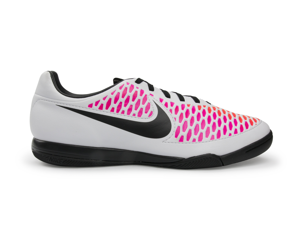 Nike, Chaussures de football d'intérieur Nike Magista Onda Hommes Blanc/Noir/Blast rose/Volt Blanc