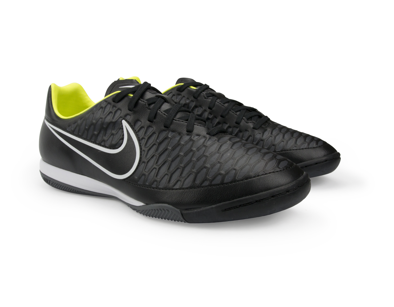 Nike, Chaussures de football d'intérieur Nike Magista Onda Hommes Noir/Noir/Volt/Blanc