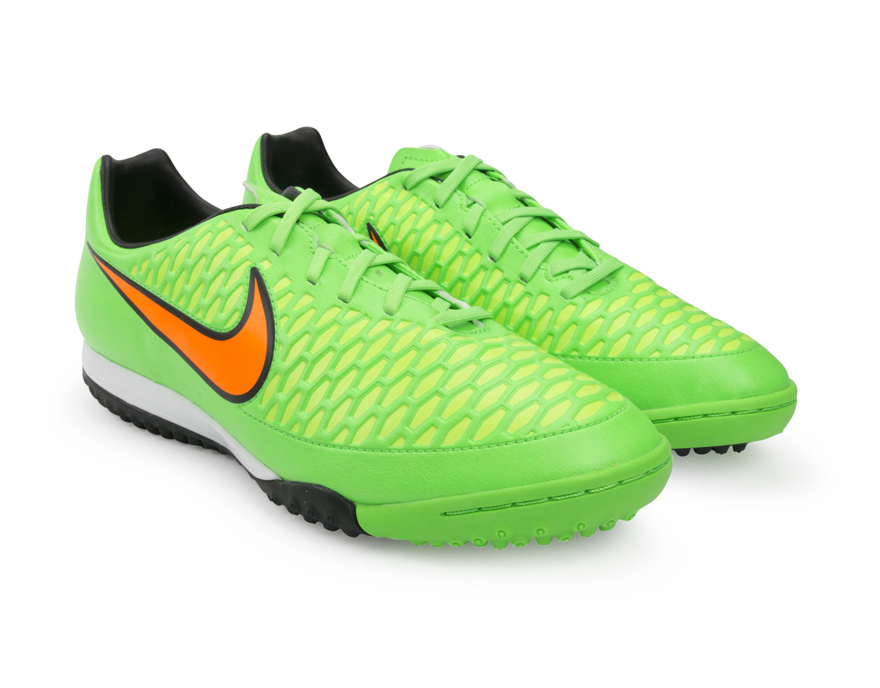 Nike, Chaussures de football d'intérieur Nike Magista Onda Hommes Vert Posion/Orange Total/Lime Flash