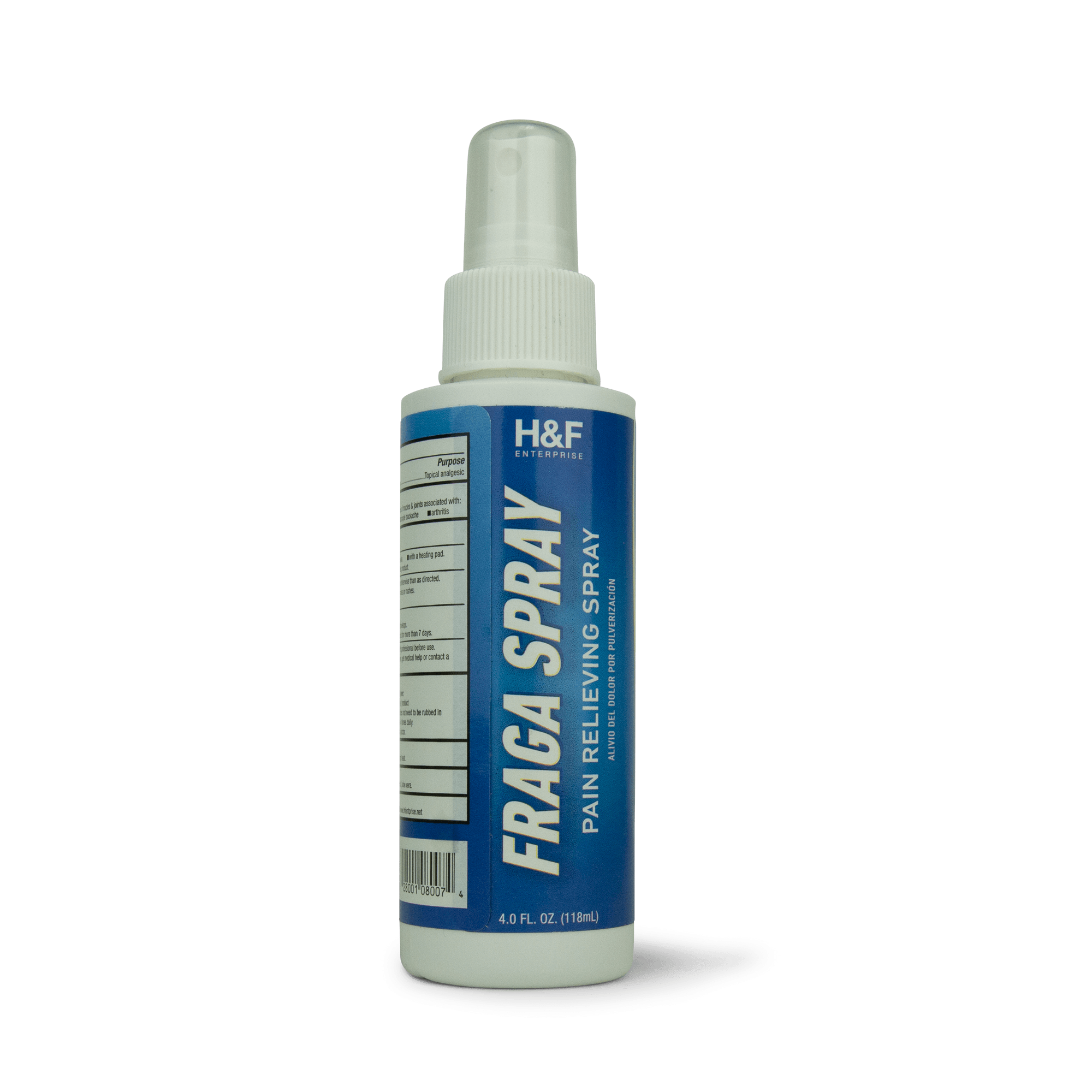 H&F Enterprise, FRAGA Spray anti-douleur 4oz