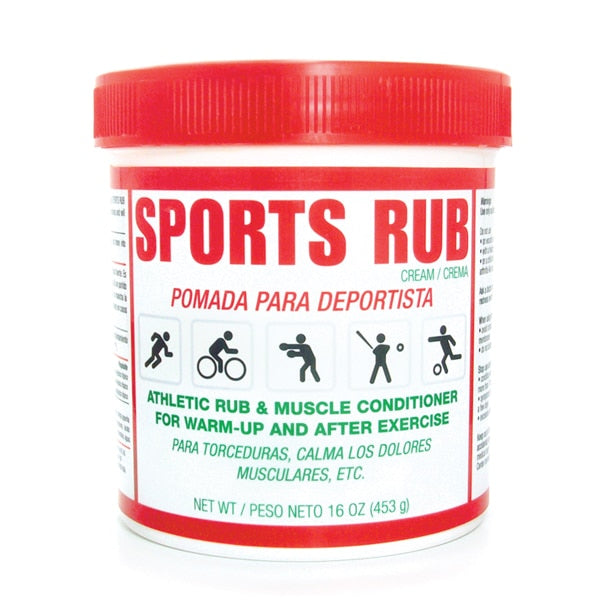 H&F Enterprise, H&F Sports Rub/Pomada Para Deportista 16oz White