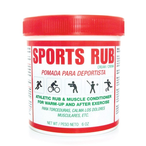 H&F Enterprise, H&F Sports Rub/Pomada Para Deportista 6oz White