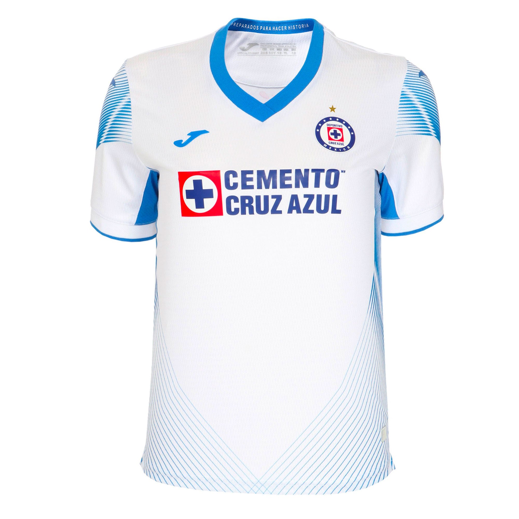 Joma, Joma Hommes Cruz Azul 2021/22 Away Jersey White/Blue