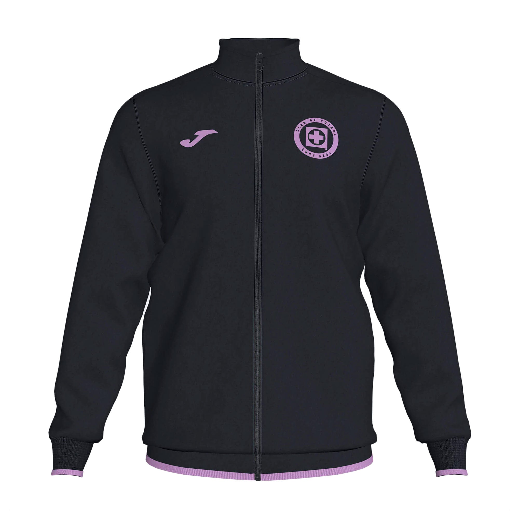 Joma, Joma Hommes Cruz Azul Training Full Zip Up Jacket Black/Purple