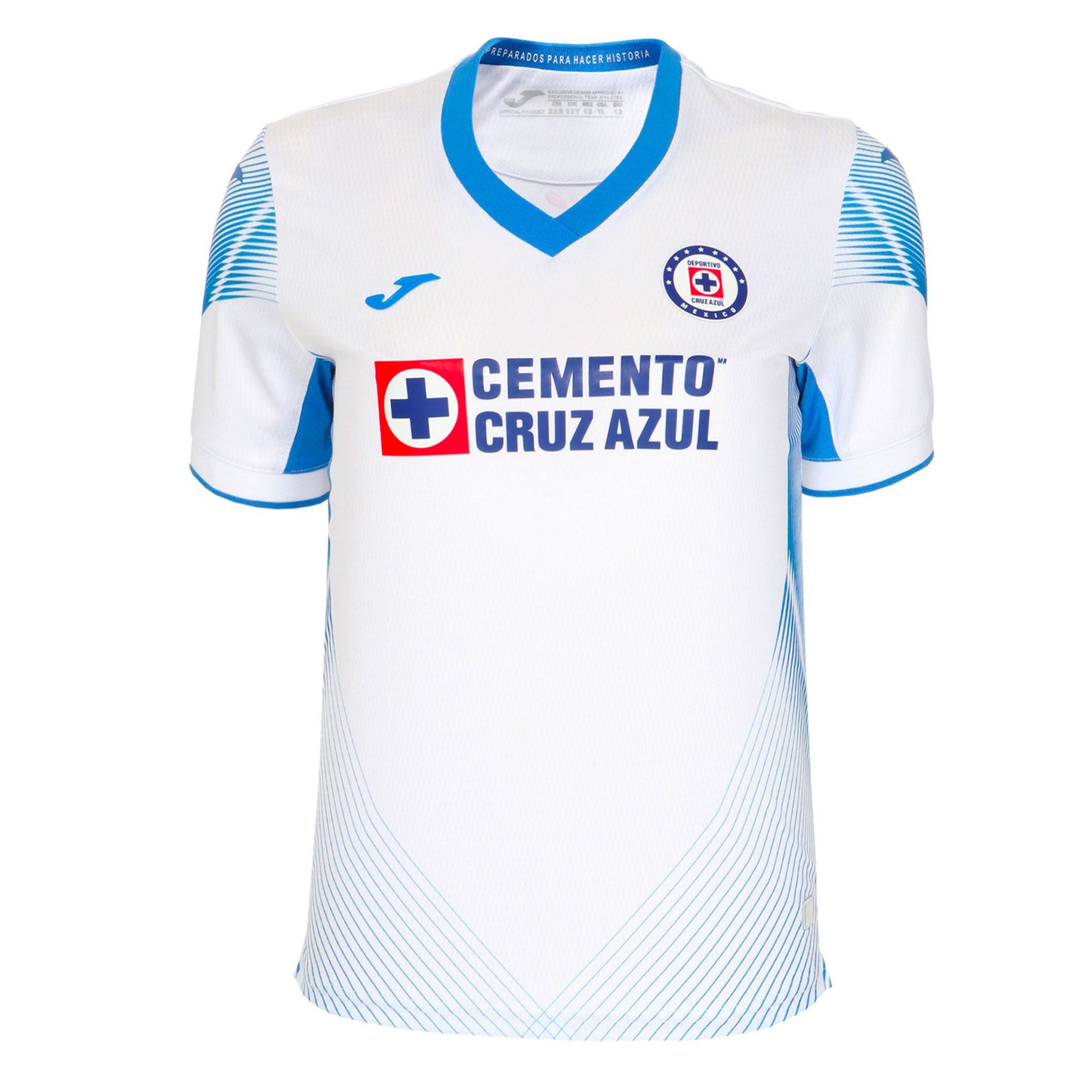 Football Azteca, Joma Maillot de l'équipe masculine de Cruz Azul 2022 Blanc/Bleu