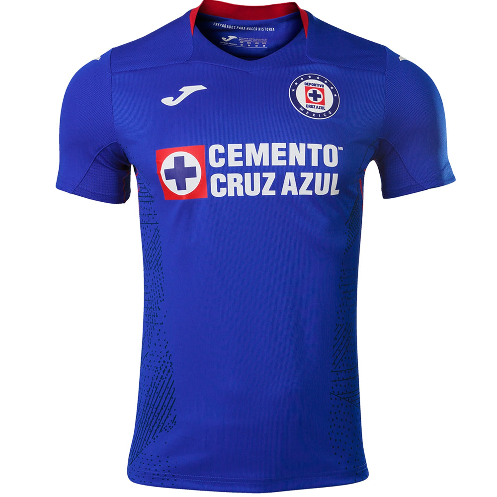 Joma, Joma Maillot domicile Hommes Cruz Azul 20/21 Bleu Royal/Blanc