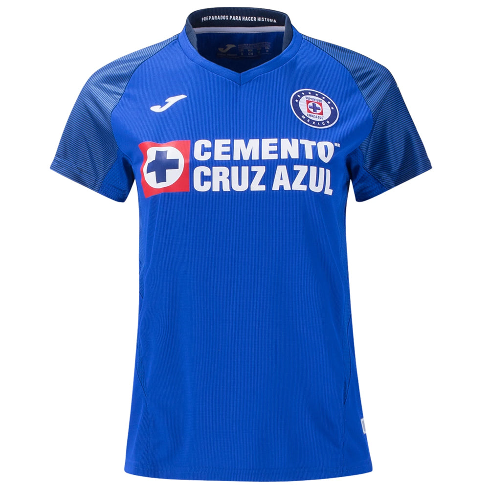 Joma, Joma Women's Cruz Azul 19/20 Home Jersey Royal/White