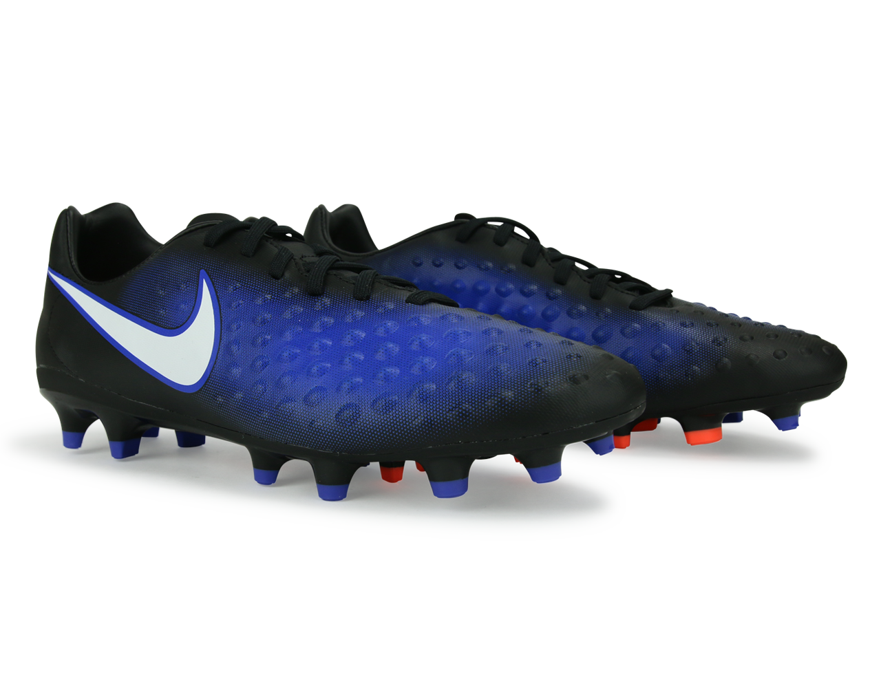 Nike, Nike Hommes Magista Onda FG Noir/Blanc/Bleu Paramount