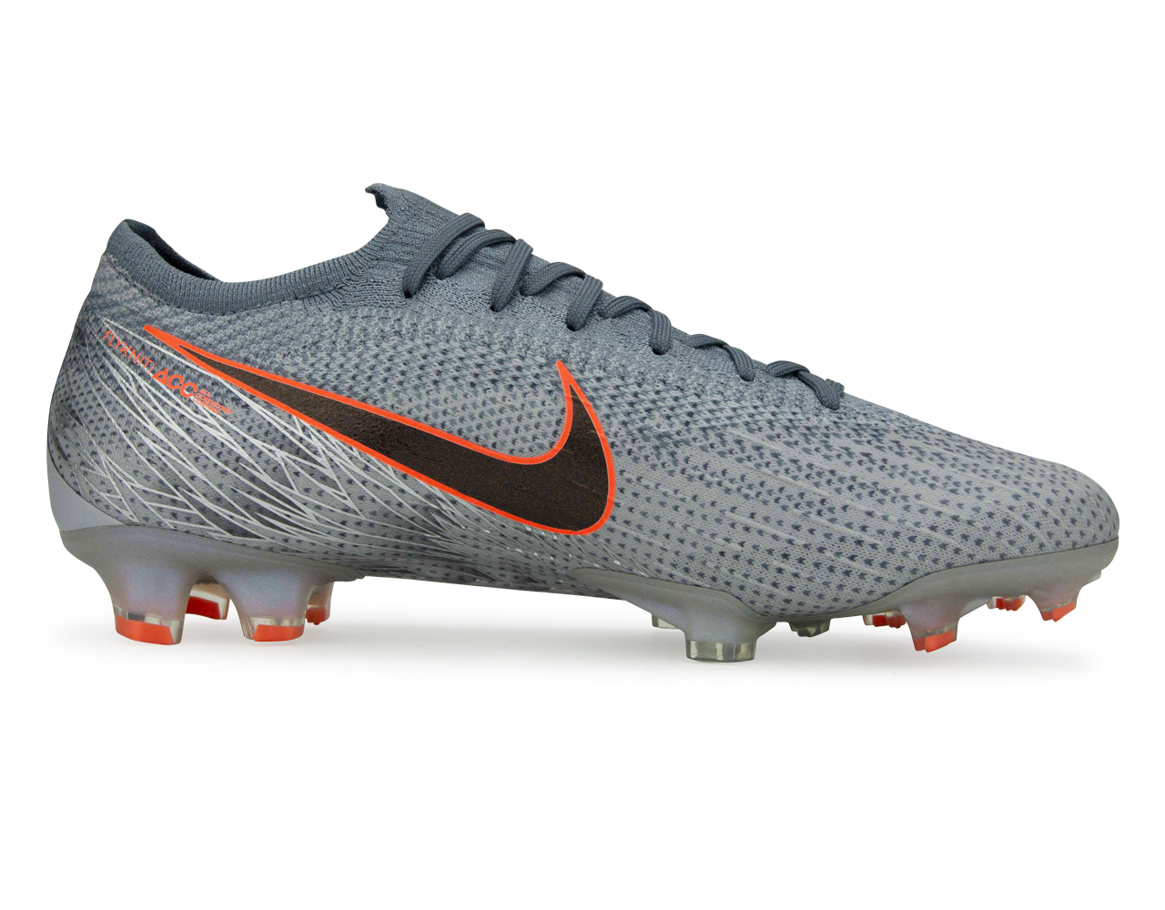 Nike, Nike Hommes Mercurial Vapor 12 Elite FG Gris Loup/Bleu Armoire