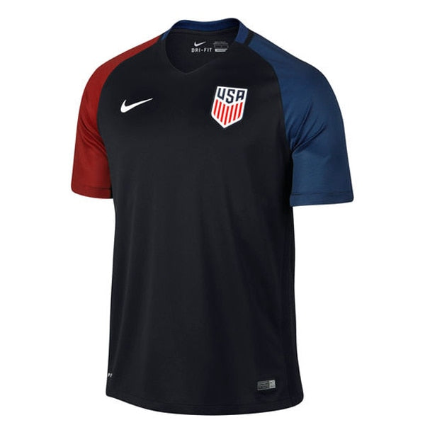 Nike, Nike Kids USA 16/17 Away Jersey Noir/Game Royal/Blanc