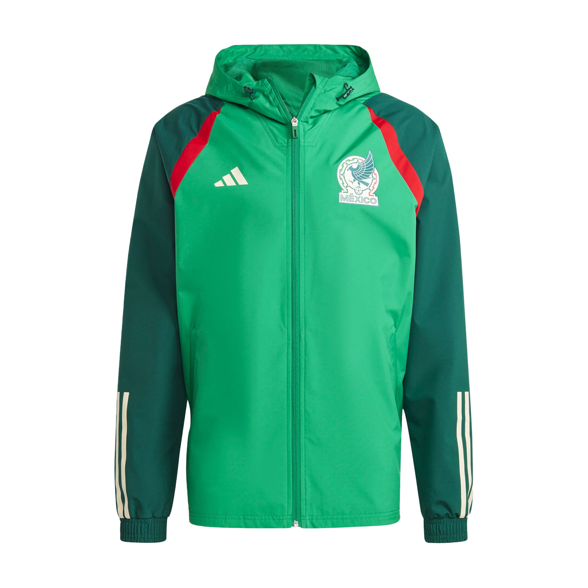 PUMA, Veste Hommes adidas Mexico Tiro 23 All Weather Jacket Vivid Green