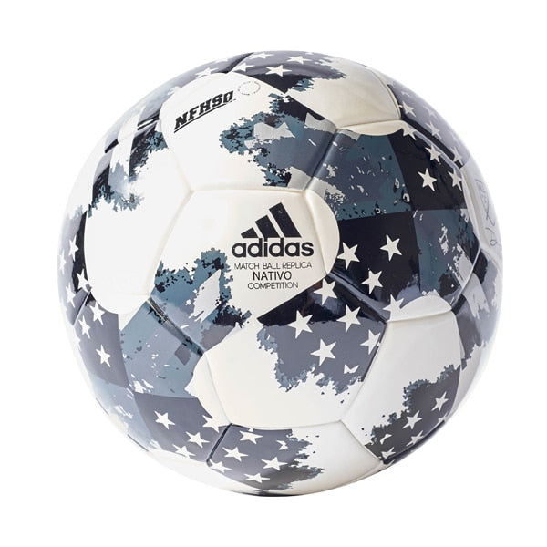 adidas, adidas 17 NFHS Competition Match Ball Blanc/Argent/Noir