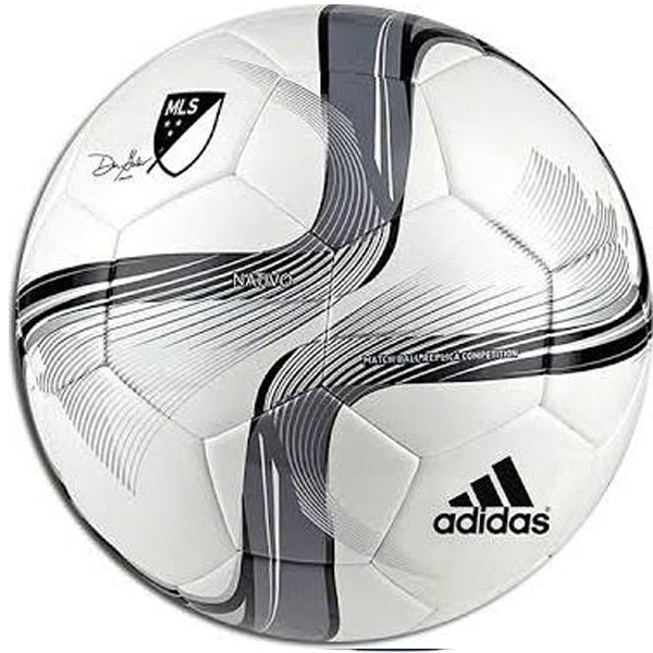 adidas, adidas 2015 MLS Competition NFHS Soccer Ball Blanc/Noir/Argent