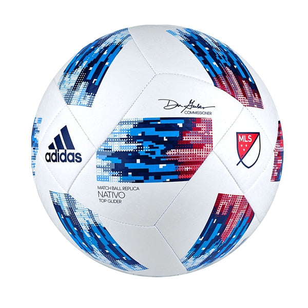 adidas, adidas 2018 MLS Top Glider Ball Blanc/Ash Blue