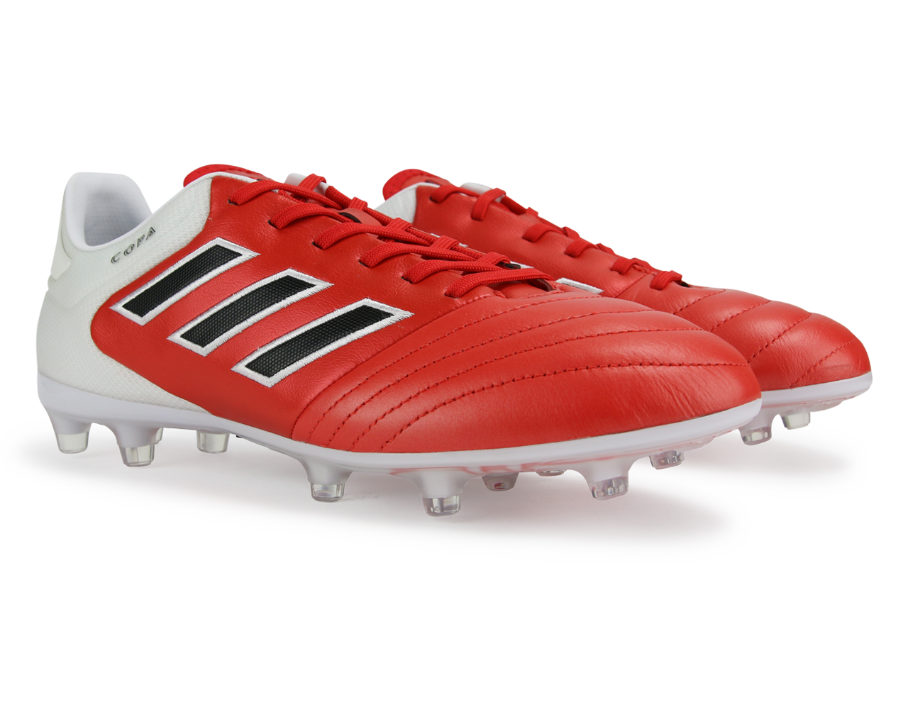 adidas, adidas Copa 17.2 FG Hommes Rouge/Noir de Base/Blanc