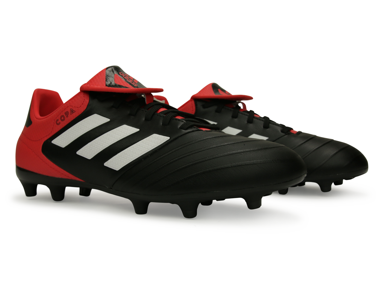 adidas, adidas Copa 18.3 FG Hommes Noir/Blanc/Corail Réel