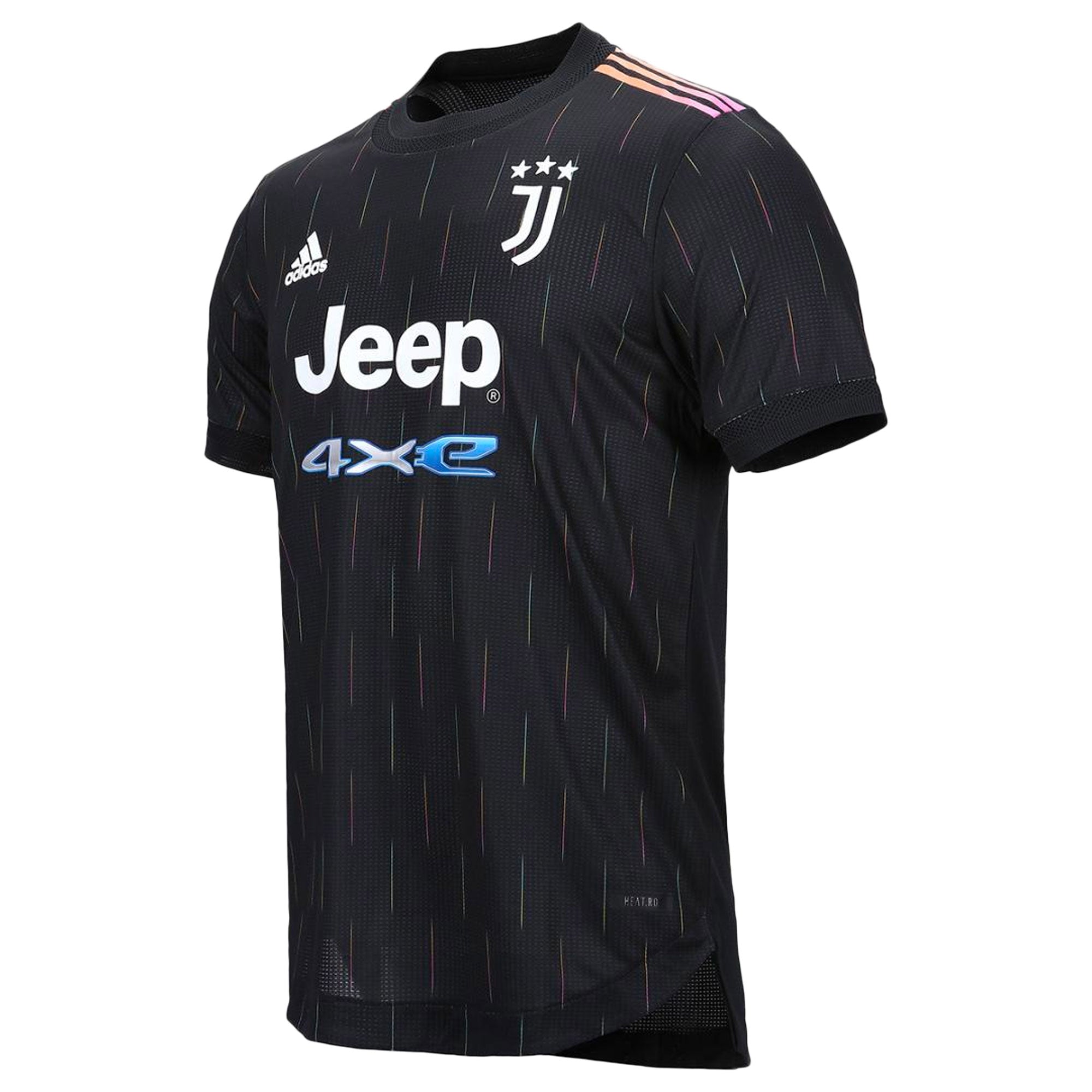 adidas, adidas Homme Juventus 2021/22 Authentic Away Jersey Noir/Blanc